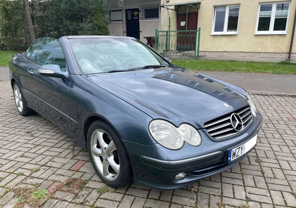 Mercedes-Benz CLK cena 27600 przebieg: 243716, rok produkcji 2004 z Żyrardów małe 352